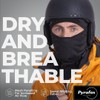 Pyrafox All Weather Balaclava: Waterproof, Thermal Hood & Fleece Face