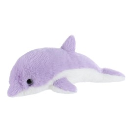 Apricot Lamb Taro Purple Dolphin Plushies Stuffed Animals for Kids, Soft Cute Plush Toys for Baby Girl and Boy, Fluffy Purple 12 Inches