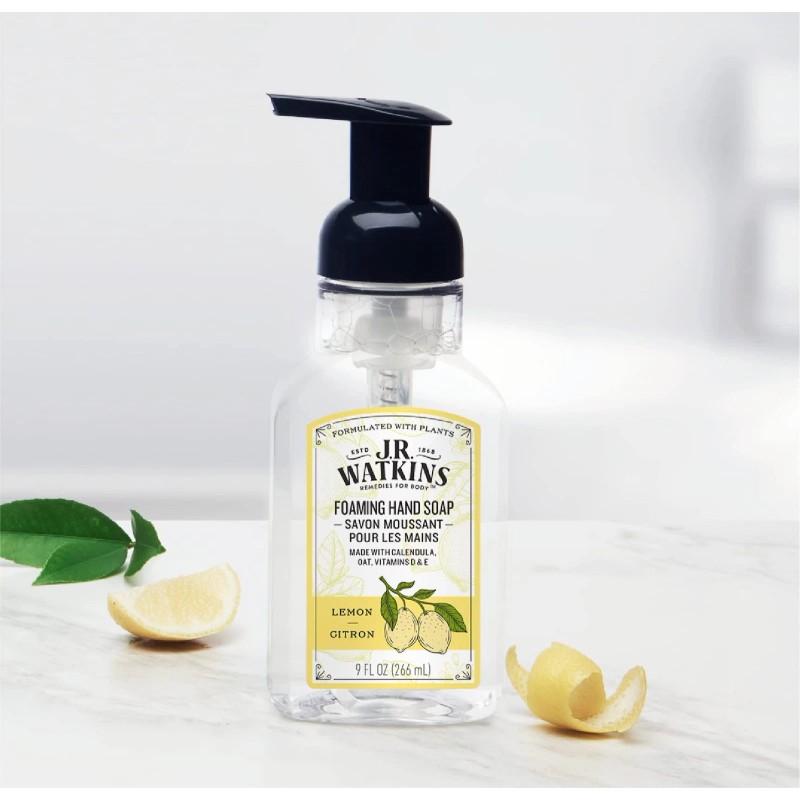 J.R. Watkins Foaming Hand Soap Pack of 3 Lemon Scent