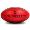 Sherrin KB All Surface Training Football, Red, Size 5