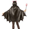 Widmann 96894 Adult Devil Costume, Solid, Black, Standard Size