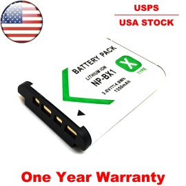 Unbranded Battery Pack For NP-BX1 Sony Cyber-shot HDR-GWP88 HDR-MV1 HDR-PJ240 HDR-PJ240E