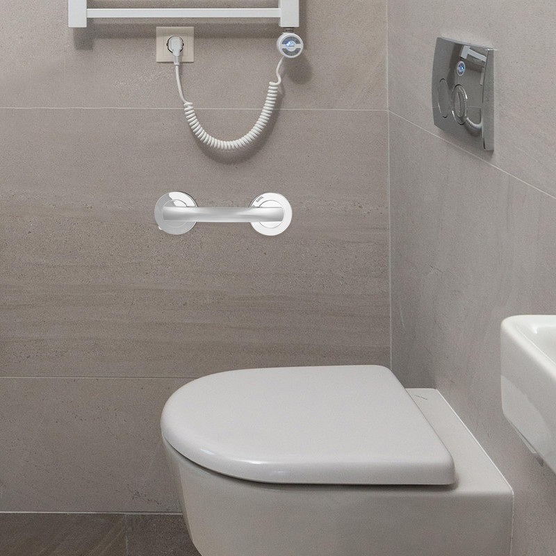 Healeved Suction Grab Bars for Bathtubs and Showers 7.7 Inch