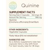 HerbEra Quinine 60 Capsules, 1000 mg, Wildcrafted Quinine (Cinchona officinalis)