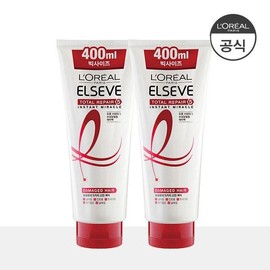 로레알파리 Total Repair Miracle Hair Pack 400ml x 2 [Gift] TR5 Hair Pack 50ml