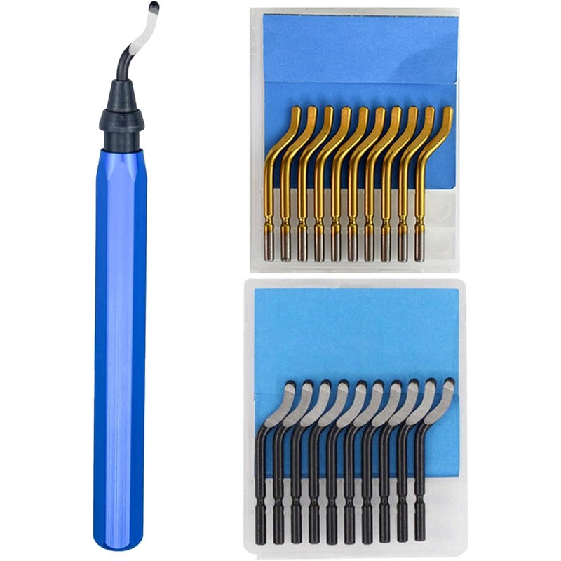 KEWAYO Tool Deburring Set, Deburring Universal Tool with 20 Pieces