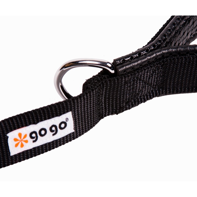 GoGo Pet Products 3/4-Inch Wide Comfy Nylon Dog Leash, 4-Feet