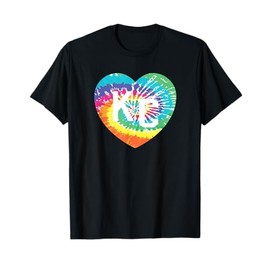 KC Tie-dye Heart Love KC Tie-dye Colorful Hearts Kansas City T-Shirt