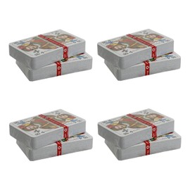 NORDIC SCHILLER NS Playing Cards Card Game Rummy Professional Quality for Rummy, Bridge, Canasta Poker or Skat, 55 Sheets Blue and Red (8 Decks (4 x Red, 4 x Blue)