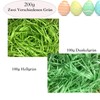 200 g Easter Grass Two Different Green Easter Nest Filling