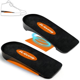 JL-Group 0.4 inch Heel Lifts Inserts for Achilles Tendonitis