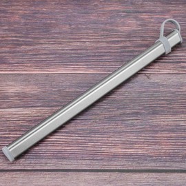 1pc Silver Chopsticks Tubes Aluminum Box Case for Titanium Chopsticks Box Without Chopsticks size:24.5*1.8cm Kitchen Utensils and Gadgets