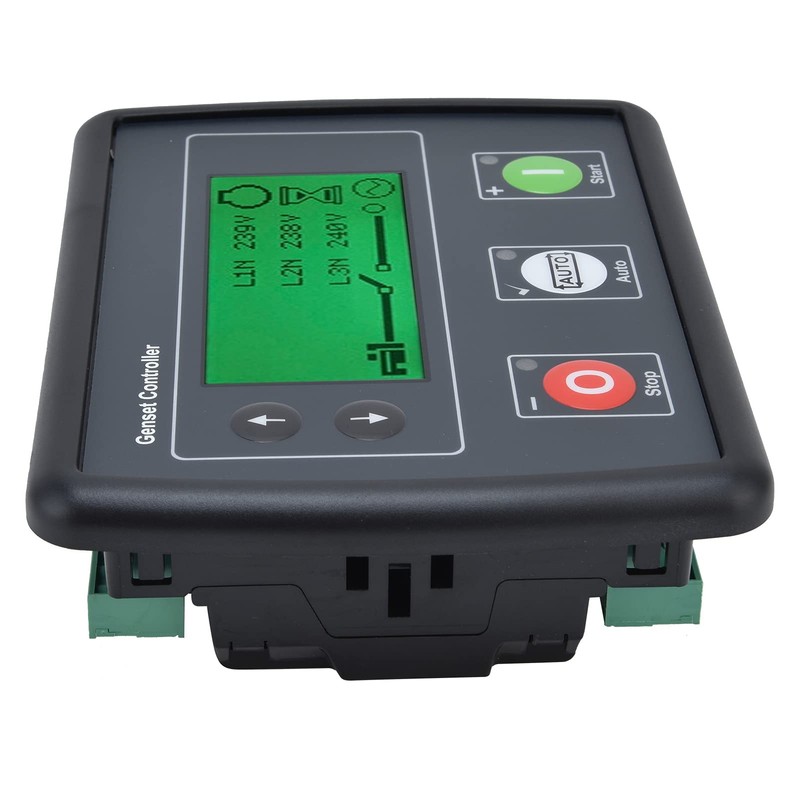 Luqeeg DSE4510 Generator Controller, LCD Display Generator Genset Controller, Auto
