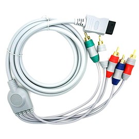 Adapter Cable Wii to 5 x AV Components for WII TV HDTV 2500