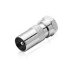 adaptare 60112 Satellite / TV Adaptor (F-Plug / IEC Coaxial