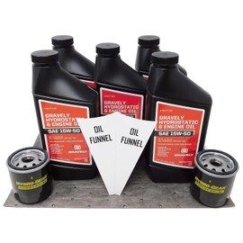 Gravely 5-Quart Hydro Change Kit w/Filters