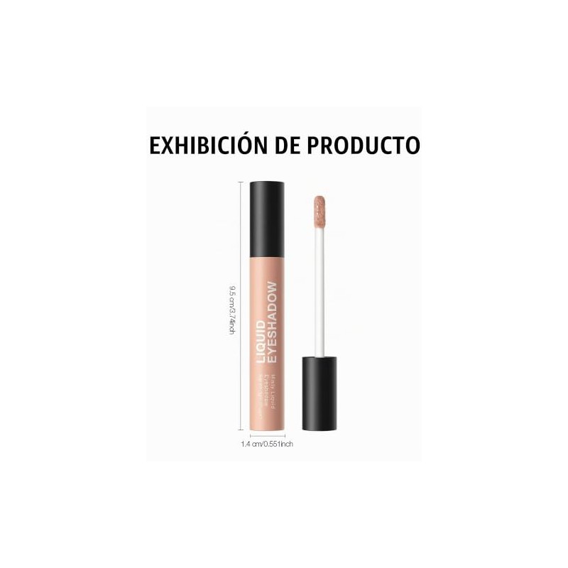 Erinde Sombra de ojos Líquida Matte, Altamente Pigmentada, #02