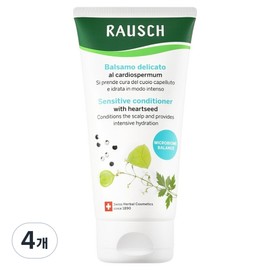 Rausch Heartseed Sensitive Conditioner, 150ml, 4 pieces / 라우쉬 하트씨드 센시티브 컨디셔너, 150ml, 4개