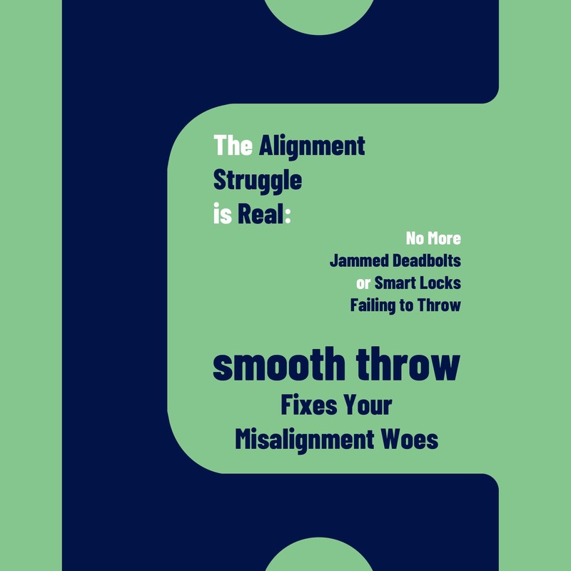Adjustable Strike Plate for Exterior Doors - Large Hole for