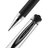 Sanford Brands Uni-Ball 207 Impact Gel Black Pen, (Pack of