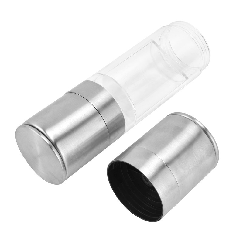 2 in 1 Manual Grinder Stainless Steel Hand Garlic Pepper