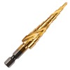 3mm to 12mm Spiral Flute Step Drill Bit, High Speed