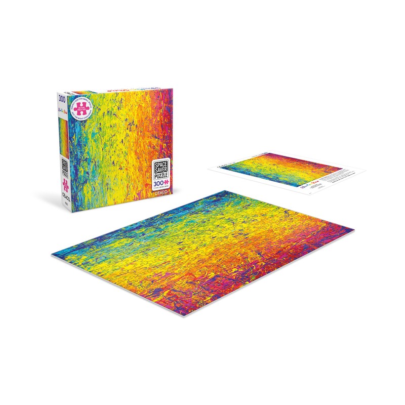 Ceaco – Bright Splash - 300 Piece Jigsaw Space Saver