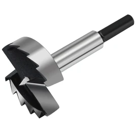 NIBBLAX 45mm Forstner Drill Bit for Woodworking, 1-3/4 Inch Forstner Bit Wood Drill Bits for Holes, Hinge Cutter (Ø45mm, Length 90mm, HEX Shank)