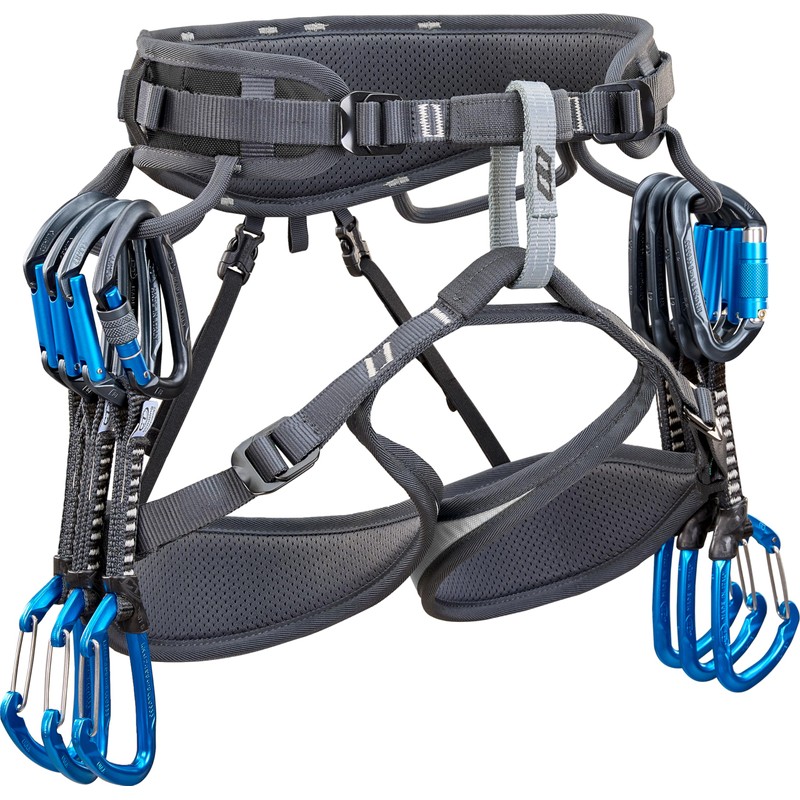 Climbing Technology Ascent Climbing Harness Black/Grey L/XL