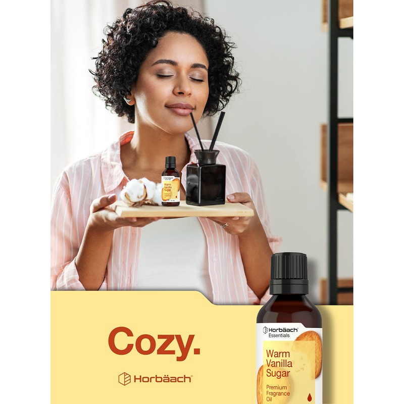 Horbäach Warm Vanilla Sugar Fragrance Oil | 1 Fl Oz