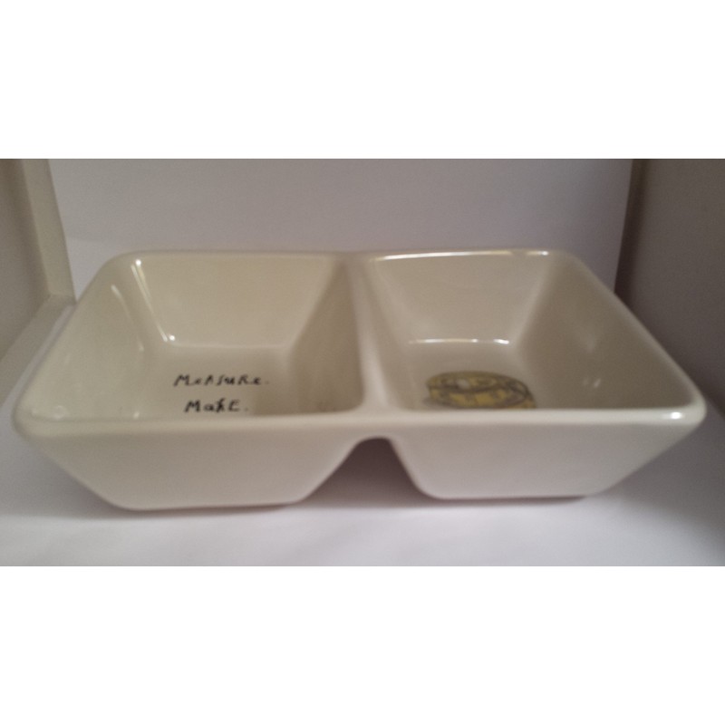 Rae Dunn Artisan collection Dish MEASURE, MAKE, CREATE.