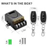 30A Heavy Duty Wireless Remote Control Switch Kit - DC
