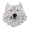 3D Simulation Animal Head Statues Wall Decor Resin Unique Exquisite