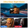 Baby Car Camera for 2 Kids - 7-Inch Split-Screen Monitor,