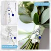 Something Blue Butterfly Kisses Charm For Bride Wedding Tradition Gift
