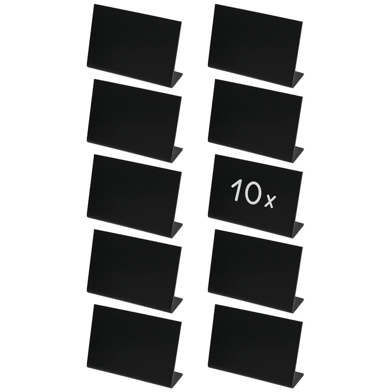 HMF 46424 Table Stand Chalkboard | 10 Pieces | L-Stand