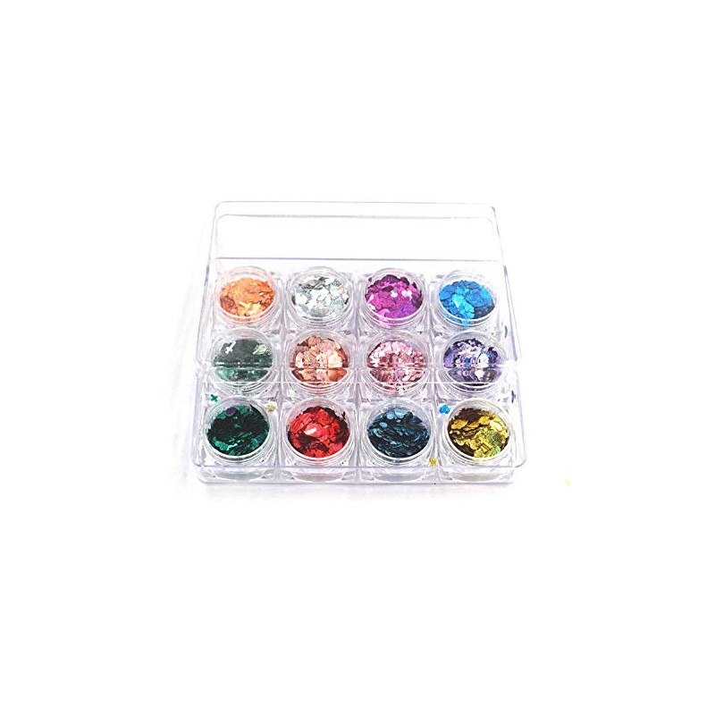 Small and Medium 3 Mix Sizes, Heart Shaped Hologram Cross