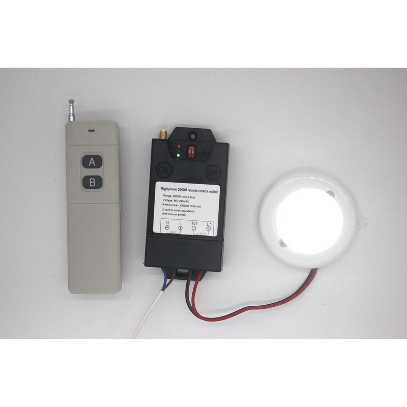 2000 Meters Long Distance Wireless Remote Control Switch high Power