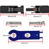JUTOSU Solar Panel Cable Connector MC4 Connector Male / Female
