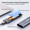 MAIWO M.2 SATA SSD Enclosure, USB3.2 Gen1 Type-C to SATA