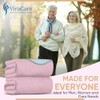 2 x Washable Incontinence Bed Pads Pink | 85 x