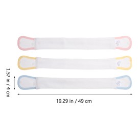 Vaguelly Baby Belly Band for Gas and 3pcs Cotton Hernia Belt Navel Binder Baby Hernia Belt Newborn Belly Button Band Safe Effective