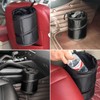 JNNJ Car Rubbish Bin, Foldable Retractable Multifunctional Car Rubbish Liner,