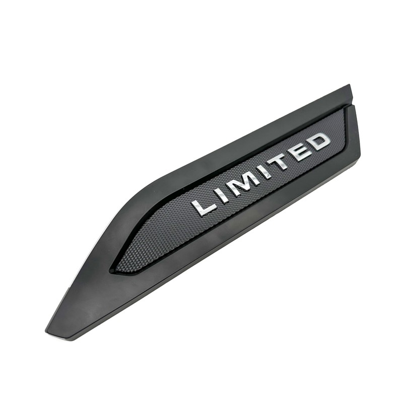 Silver with Matte Black Outline Body Side Molding Trim Compatible