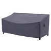 F&J Outdoors Heavy Duty Waterproof UV Resistant I Shape 3Seater