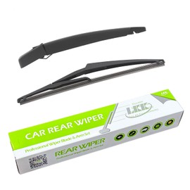 LKK Rear Windshield Wiper Arm Blade Assembly Kit Compatible with Nissan Rogue 2008-2013, Rogue Select Old Version 2014-2015, Nissan Juke 2011-2017 Rear Wiper Set