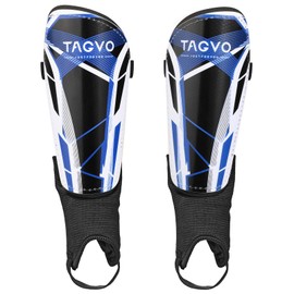 TAGVO Soccer Shin Guards for Kids Youth - Protective Soccer Equipment for Boys Girls - Adults Men Women Soccer Shin Guards - Soccer Shin Pads for Kids Girls Boys, High Impact Resistant