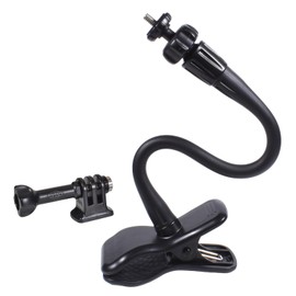 GLIDER Flexible Arm Clamp Clip Mount Tripod Adapter Clamp Arm Stand MJ344