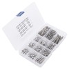 450pcs M3 Stainless Steel Cup Head Hex Socket Screw with