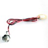 Alnicov Single Piezo Pickup Drum Trigger Transducer Metal Pre-Wired Amplifier